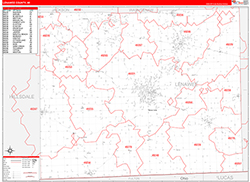 Red Line Map Example