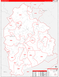 Red Line Map Example