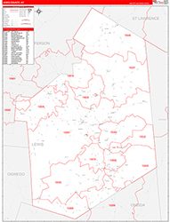 Red Line Map Example