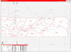Red Line Map Example