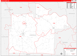 Red Line Map Example