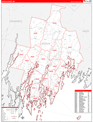 Red Line Map Example