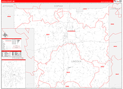 Red Line Map Example