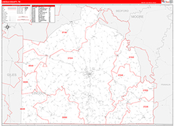 Red Line Map Example