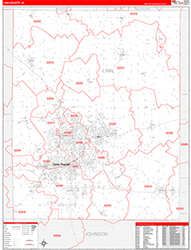 Red Line Map Example