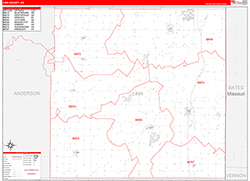Red Line Map Example