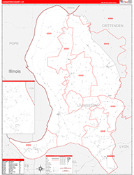 Red Line Map Example