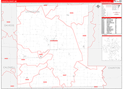 Red Line Map Example