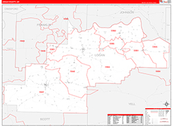 Red Line Map Example