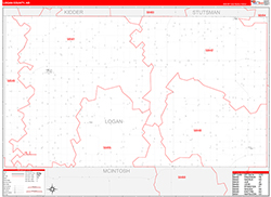 Red Line Map Example
