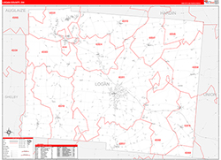 Red Line Map Example
