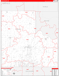 Red Line Map Example