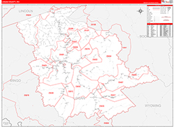 Red Line Map Example