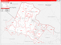 Red Line Map Example