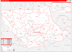 Red Line Map Example