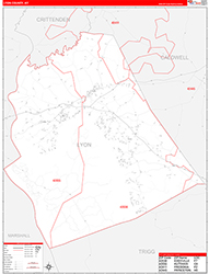 Red Line Map Example