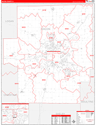 Red Line Map Example