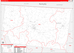 Red Line Map Example