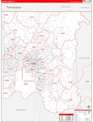 Red Line Map Example