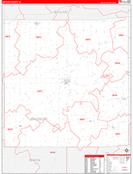 Red Line Map Example