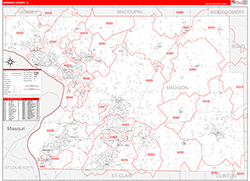Red Line Map Example
