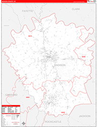 Red Line Map Example