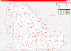 Red Line Map Example