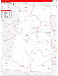 Red Line Map Example