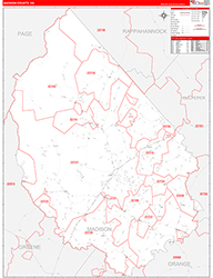 Red Line Map Example