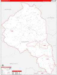 Red Line Map Example