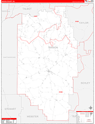 Red Line Map Example