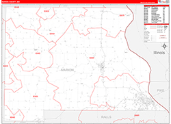 Red Line Map Example