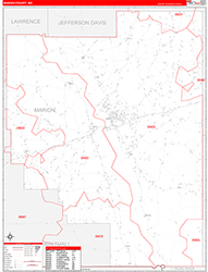 Red Line Map Example
