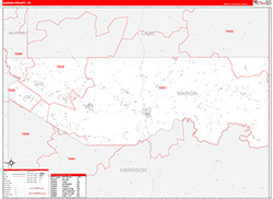 Red Line Map Example