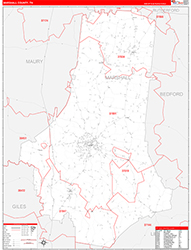 Red Line Map Example