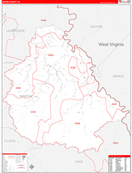 Red Line Map Example