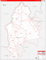 Red Line Map Example
