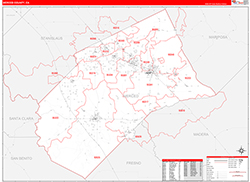 Red Line Map Example