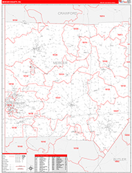 Red Line Map Example