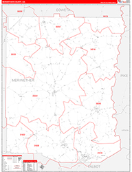 Red Line Map Example