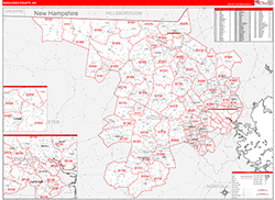 Red Line Map Example