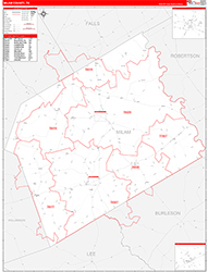 Red Line Map Example