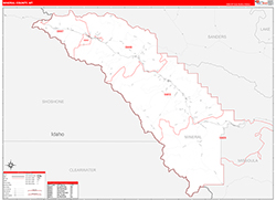 Red Line Map Example