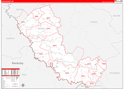 Red Line Map Example