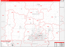 Red Line Map Example