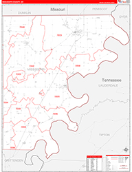 Red Line Map Example