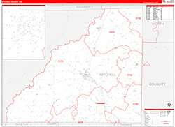 Red Line Map Example