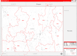 Red Line Map Example