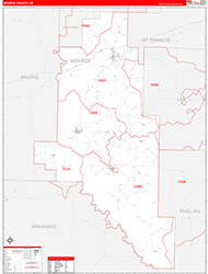 Red Line Map Example
