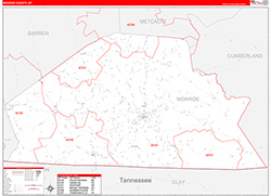 Red Line Map Example